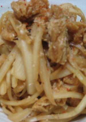 NO.1*大根の皮できんぴら-レシピのメイン写真