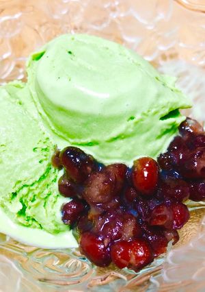 なめらかとろ〜り抹茶アイス-レシピのメイン写真