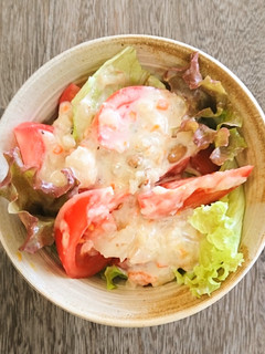 113 しもつかれシーザーサラダ-レシピのメイン写真