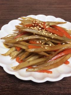 きんぴらごぼう-レシピのメイン写真