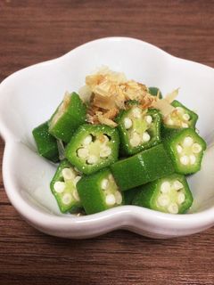オクラのめんつゆ和え-レシピのメイン写真