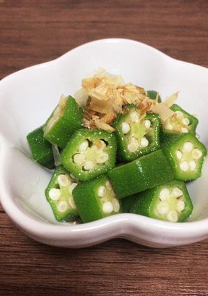 オクラのめんつゆ和え-レシピのメイン写真