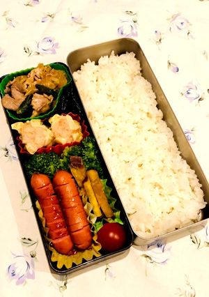 男子弁当2019412-レシピのメイン写真