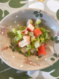 白菜の酢の物-レシピのメイン写真
