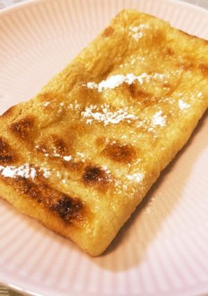 ごま油香る♪油揚げシンプル焼き-レシピのメイン写真