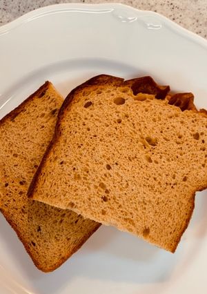 しっとりふすまパン 1枚で糖質5.3g-レシピのメイン写真
