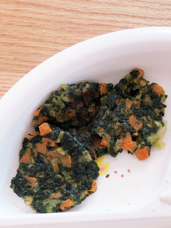 おやき パクパク食べる 離乳食 中期〜-レシピのメイン写真