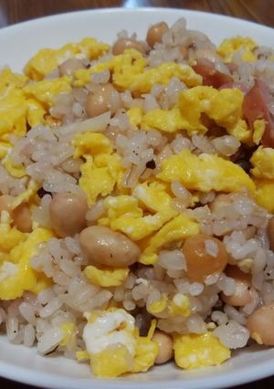 簡単！サラダ豆炒飯-レシピのメイン写真