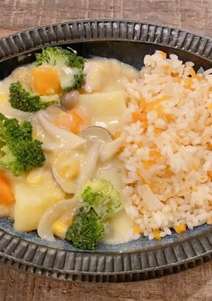 簡単フライパンでパパッとバターライス-レシピのメイン写真
