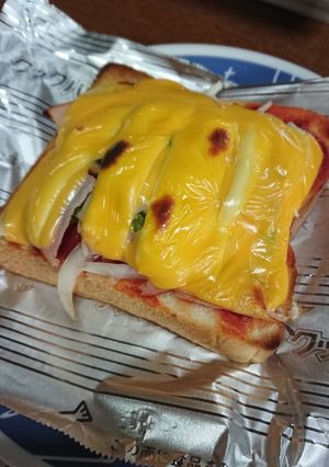 ピザトースト ちょっと濃厚バージョン-レシピのメイン写真