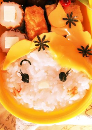 キャラ弁 ツムツム ラプンツェル-レシピのメイン写真
