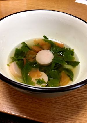 セロリとトマトのコンソメスープ-レシピのメイン写真