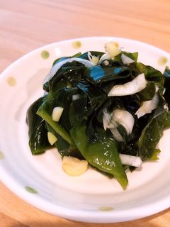 青じそドレッシングでワカメの酢の物-レシピのメイン写真