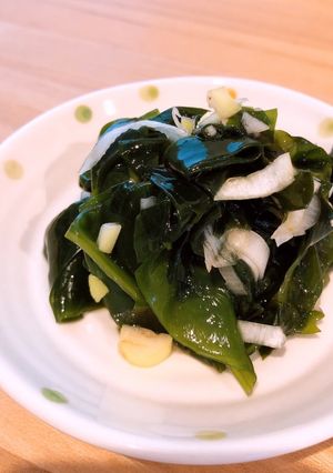 青じそドレッシングでワカメの酢の物-レシピのメイン写真
