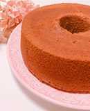 簡単ꕤアーモンドチョコシフォンケーキ