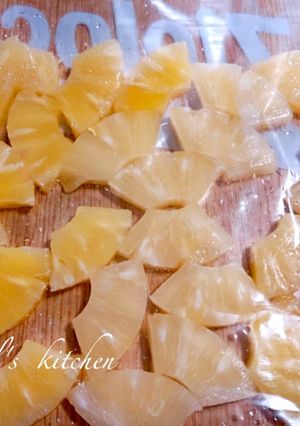 簡単冷凍パイン パイナップル-レシピのメイン写真