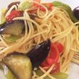 野菜たっぷりパスタ