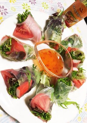 生春巻き-レシピのメイン写真