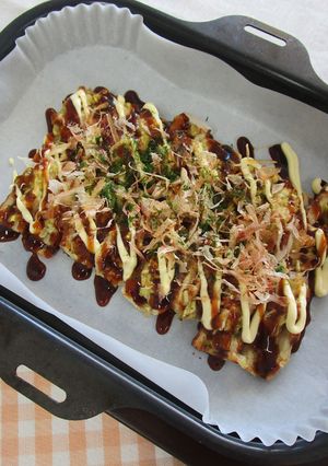 ちくわでお好み焼き風-レシピのメイン写真