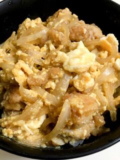 唐揚げで簡単親子丼-レシピのメイン写真