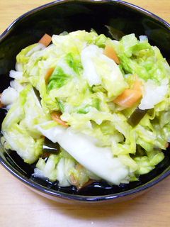 春キャベツで簡単漬物-レシピのメイン写真