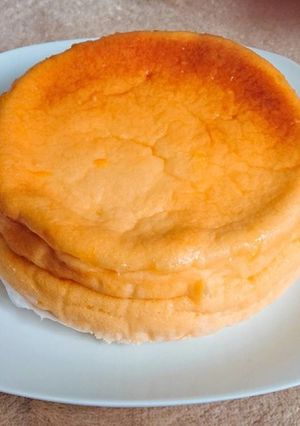 スフレチーズケーキ-レシピのメイン写真