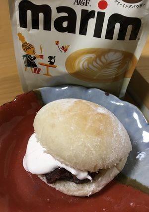 マリームの生クリームあんぱん-レシピのメイン写真