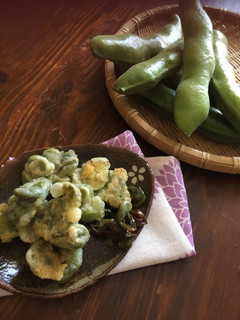 茹でそら豆に飽きたら…天ぷら♡-レシピのメイン写真
