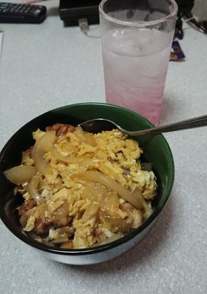 余った焼き鳥で親子丼-レシピのメイン写真