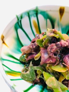 簡単★ホタルイカと九条ネギのぬた-レシピのメイン写真