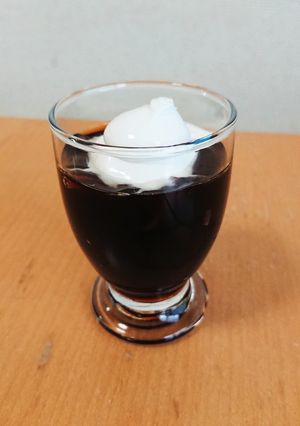 クリーム豊か！ゼリードリンク-レシピのメイン写真