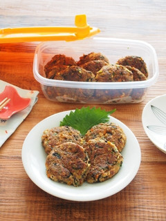 ☆簡単★イワシ缶でつくる豆腐のつくね-レシピのメイン写真