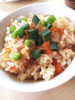 なめたけの炊き込みご飯-レシピのメイン写真