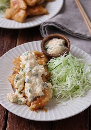 ダイエットにも✨鶏むね肉のチキン南蛮風-レシピのメイン写真