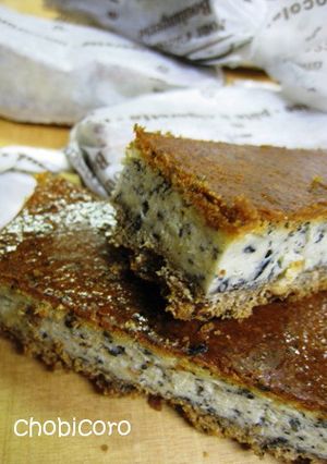 ごま×ごまベイクドチーズケーキ-レシピのメイン写真
