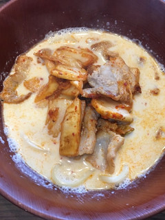 豚キムチクリームうどん-レシピのメイン写真