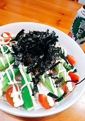 大根サラダ☆焼き鳥屋さんメニュー-レシピのメイン写真