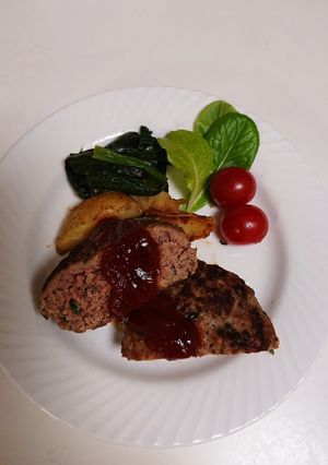 大葉入りハンバーグ-レシピのメイン写真
