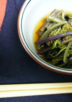 山菜食べよ★わらびの酢の物-レシピのメイン写真