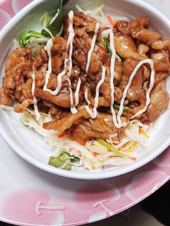 焼き肉サラダ-レシピのメイン写真