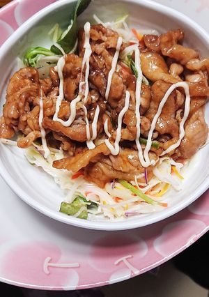 焼き肉サラダ-レシピのメイン写真