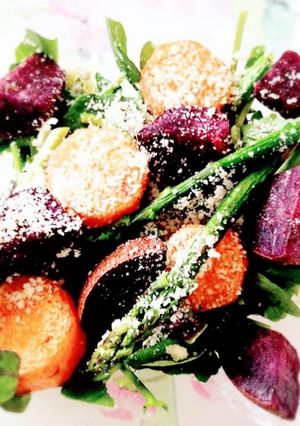 塩バターのロースト野菜サラダ☆-レシピのメイン写真