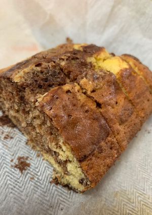 マーブルパウンドケーキ-レシピのメイン写真