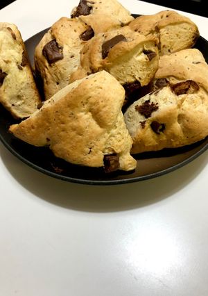 しっとり サク ゴロ チョコスコーン-レシピのメイン写真