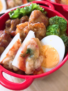 お弁当のサブ!~はんぺんピザ-レシピのメイン写真