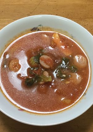 トマト缶で作る トマトコンソメスープ-レシピのメイン写真