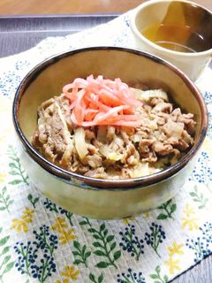 牛丼-レシピのメイン写真