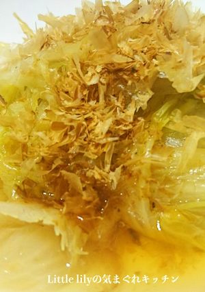 白菜のレンジ煮　おつまみにも♪-レシピのメイン写真