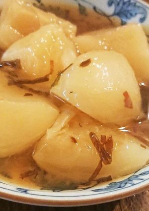 カブの塩こぶ煮-レシピのメイン写真
