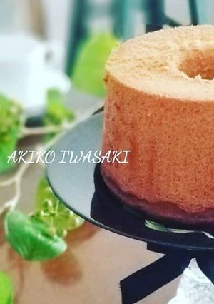 綺麗になれちゃう『バニラシフォンケーキ』-レシピのメイン写真
